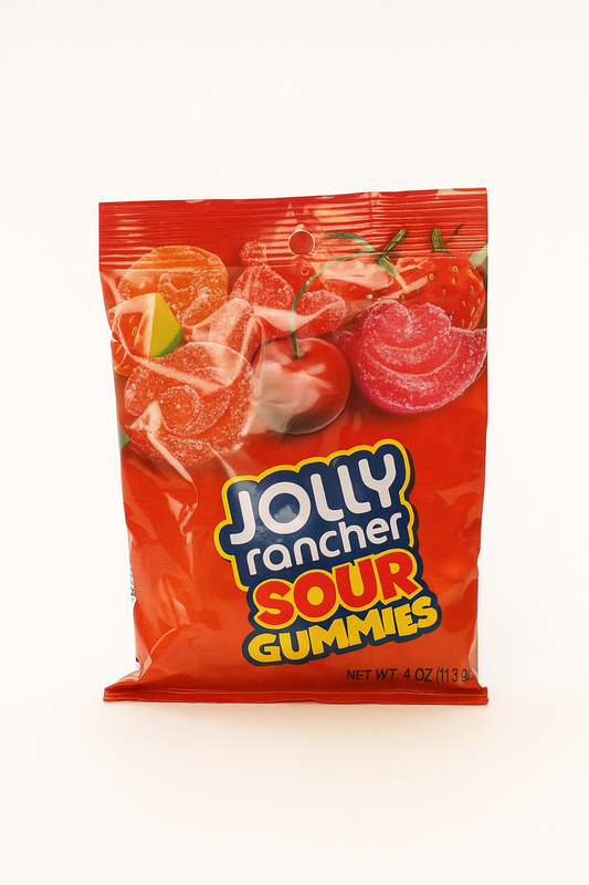 Jolly Rancher Gummies Sour Awesome Reds 184g