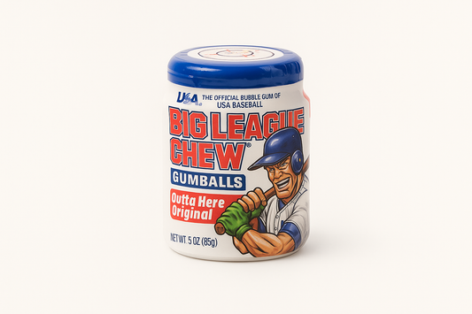 Big League Chew Bubble Gumballs 105g
