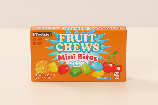 Tootsie Fruit Chew Min Bites Theatre 99g